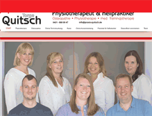 Tablet Screenshot of praxis-quitsch.de